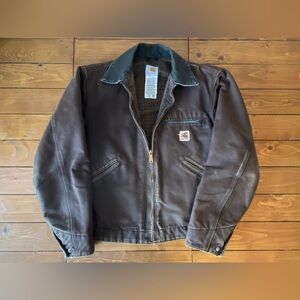 Carhartt Men's Dark Brown Bomber Jacket